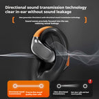 M113 AI-Powered Rotating Earbuds - Real-Time Translator & 50H Ultra-Long Playtime, Secure Ear-Hook for Gym/Running | Sweatproof Wireless Sport Headset