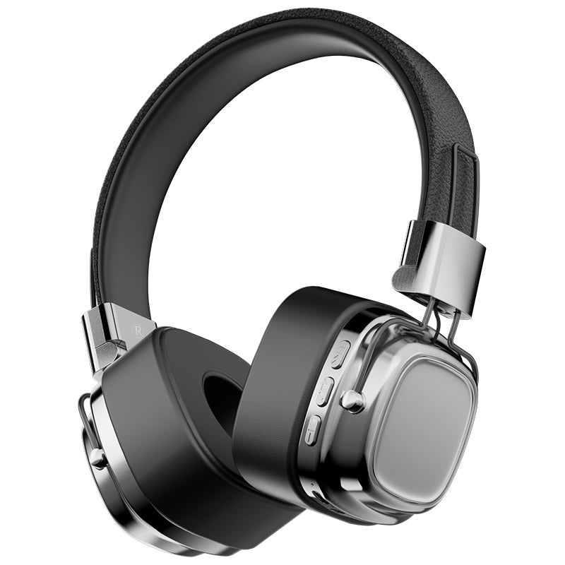 CR8-Americana Revival On-Ear Headphones 2025 - Vintage Bass Boost & Seamless Bluetooth 5.3, Genuine Leather Retro Wireless for Drive-In Vibes | Commuter-Proof Multi-Device