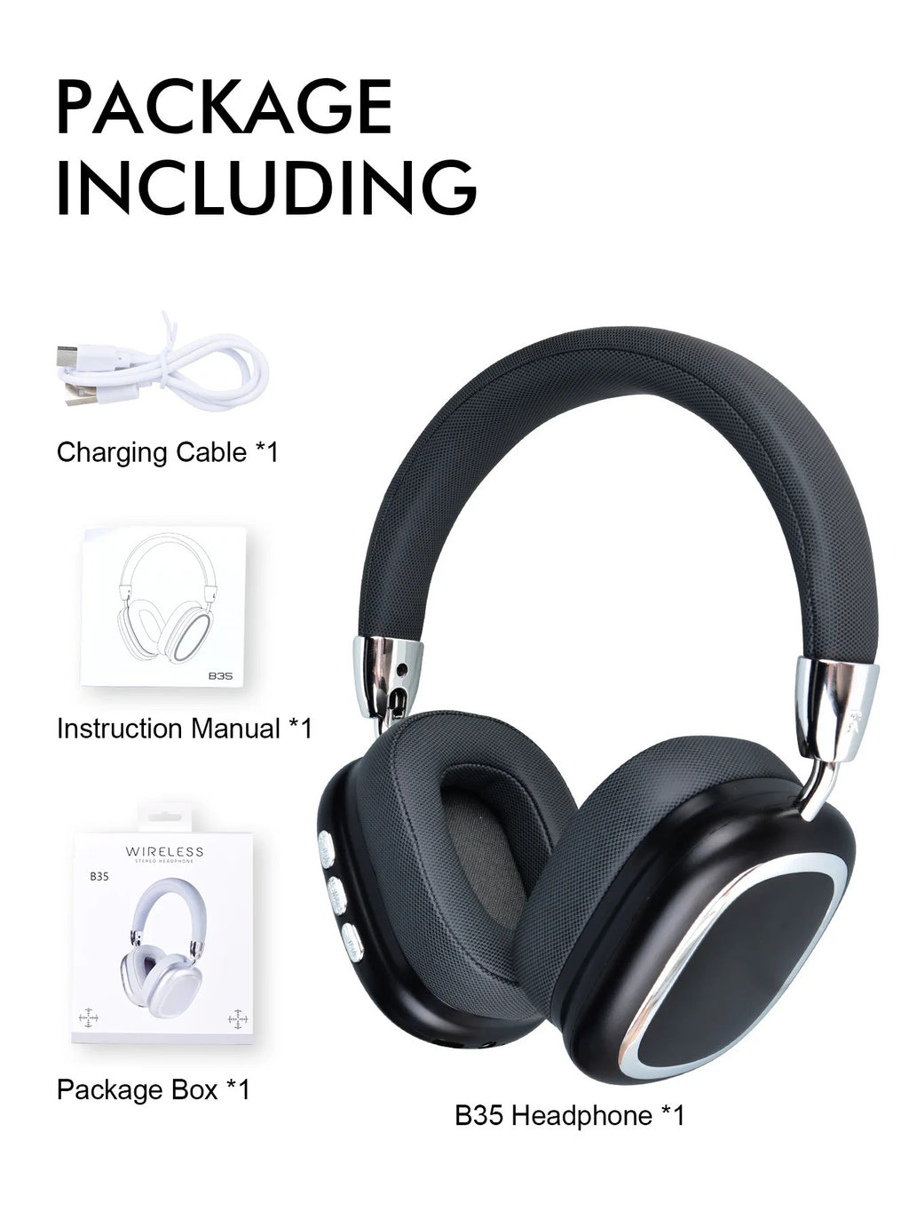 OH-01|40 Hours Wireless Noise-cancelling  FoldableHeadphones - Personalized Space Audio USB-C Lossless Audio for iPhone Travel Sports Headset