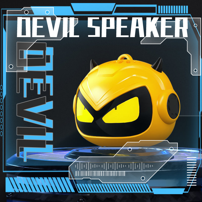 JF-102|Demonic Red Bass Boost & Tactical RGB Glow, Wireless E-Sports Decor for Man Cave/Battle Station | Cursed Birthday Gift"