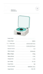 KW03-Neuroscience White Noise Speaker 2025 - Sunset Projection & Deep Soundscapes, Wireless Mini Sleep Sanctuary w/ Auto-Off Clock | Gender-Free Anxiety Relief Gift