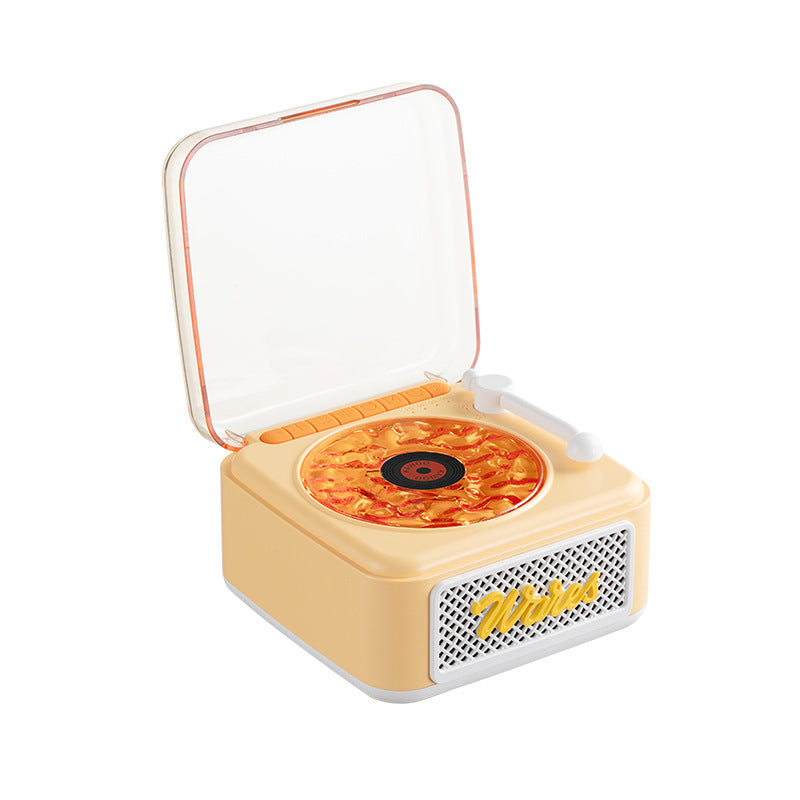 KW03-Neuroscience White Noise Speaker 2025 - Sunset Projection & Deep Soundscapes, Wireless Mini Sleep Sanctuary w/ Auto-Off Clock | Gender-Free Anxiety Relief Gift