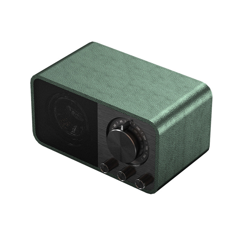 JY-66|Hand-Carved Walnut Bluetooth Boombox 2025 - Vintage Rich Acoustics & 20H Wanderlust Power, Portable Heritage Speaker for Cabin Core Escapes Audio Smartphone Bluetooth speaker