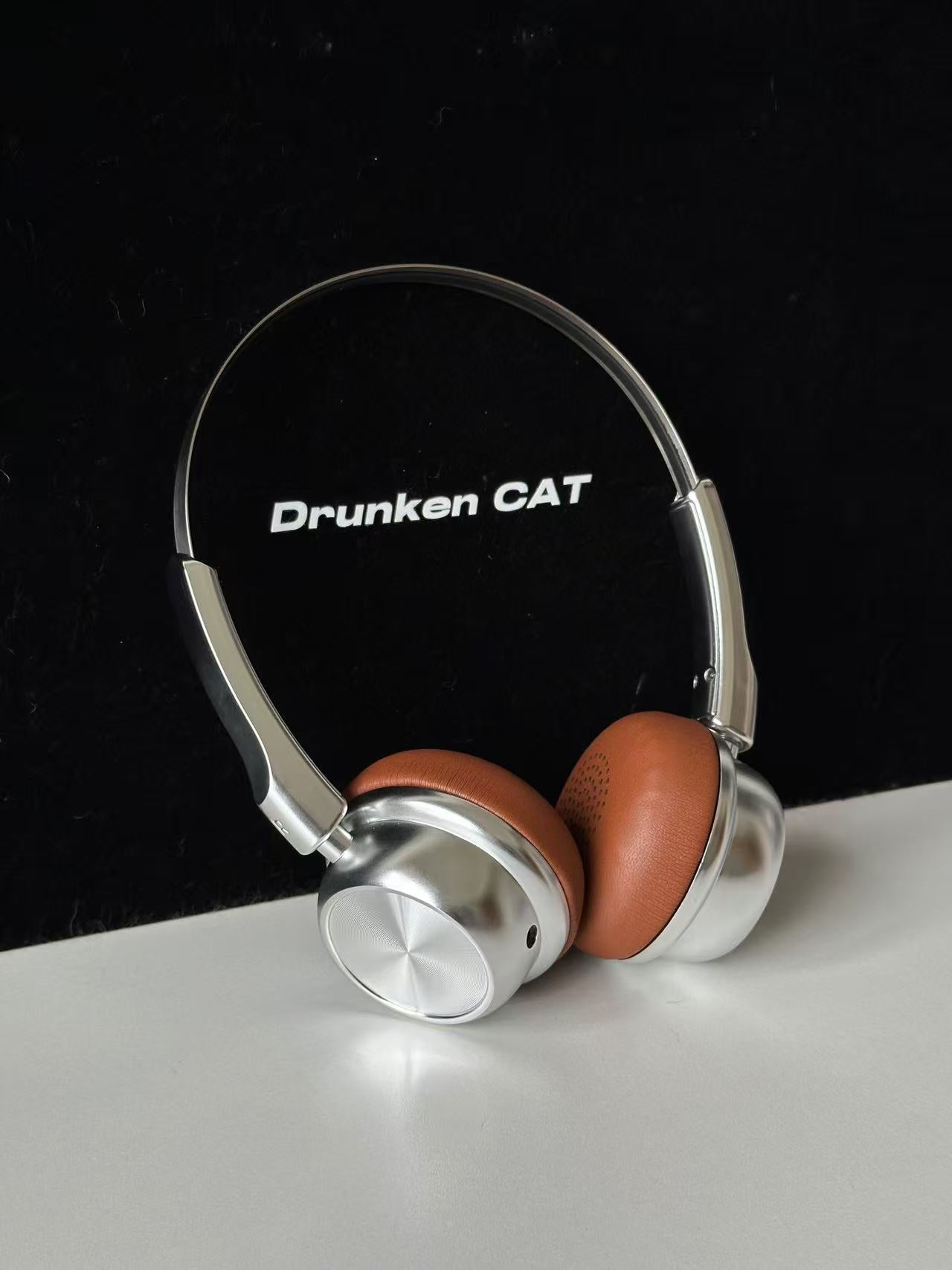 CR20|ASMR Unboxing Vintage Revival Headphones - Steampunk Chrome Accents & Modern Bluetooth 5.4, All-Day Battery Wireless Over-Ear, Dark Academic Fashion Statemen