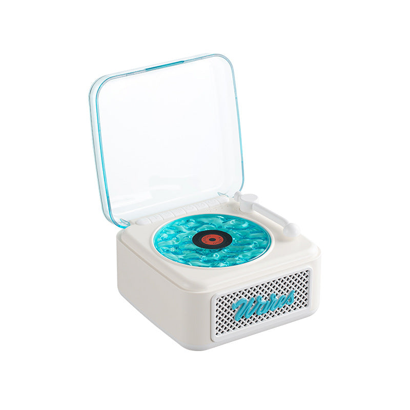 KW03-Neuroscience White Noise Speaker 2025 - Sunset Projection & Deep Soundscapes, Wireless Mini Sleep Sanctuary w/ Auto-Off Clock | Gender-Free Anxiety Relief Gift